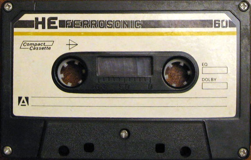 Compact Cassette Ferrosonic 60 "HE" Type I Normal 1980 Germany