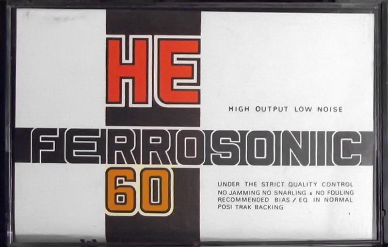 Compact Cassette: Unknown Ferrosonic -  60