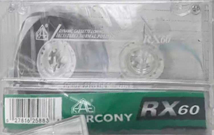 Compact Cassette RAE by Sircony 60 "RX" Type I Normal 2024 Southern Africa