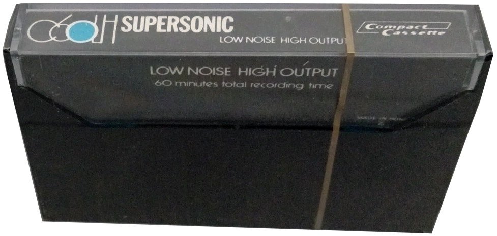 Compact Cassette Supersonic 60 Type I Normal Unknown Country