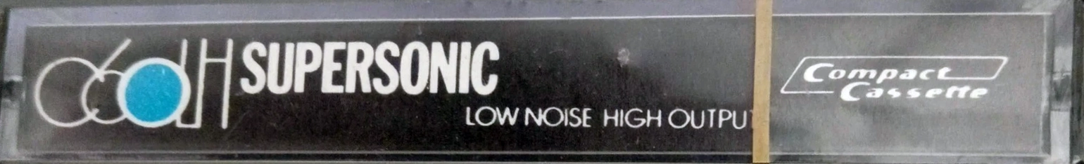 Compact Cassette Supersonic 60 Type I Normal Unknown Country