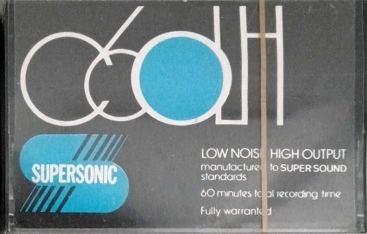Compact Cassette Supersonic 60 Type I Normal Unknown Country