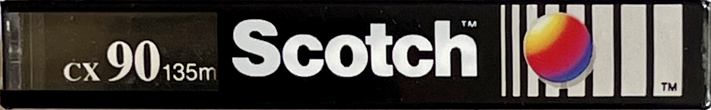 Compact Cassette Scotch CX 90 Type I Normal 1988 Europe, North America