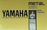 Compact Cassette Yamaha Metal 46 Type IV Metal 1982 Japan