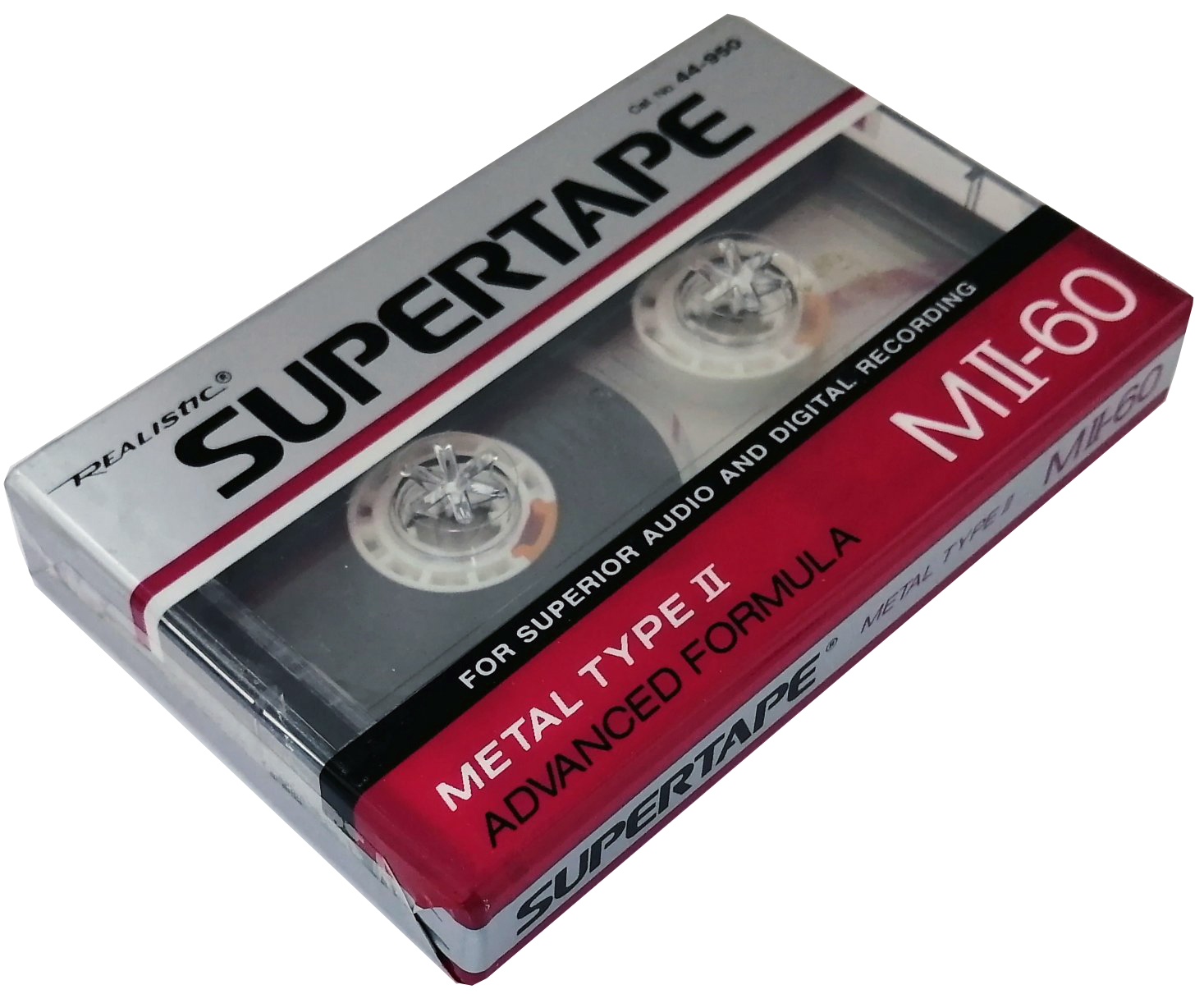 Compact Cassette SUPERTAPE MII 60 Type II Chrome 1992 USA