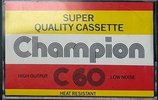 Compact Cassette Champion 60 Type I Normal Sweden