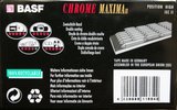 Compact Cassette BASF Chrome Maxima II 90 Type II Chrome 1995 Europe