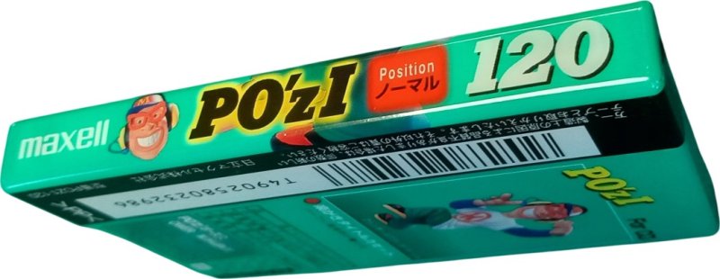 Compact Cassette Maxell PO`z 120 "POZ1-120" Type I Normal 1995 Japan