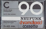Compact Cassette Neufunk 90 Type II Chrome 1978 Germany