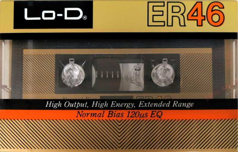 Compact Cassette Lo-D ER 46 Type I Normal 1983 Japan