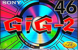 Compact Cassette Sony GIG-2 46 "C-46GIG2" Type II Chrome 1995 Japan