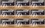 Compact Cassette TDK Practical 60 Type I Normal 1984 Japan