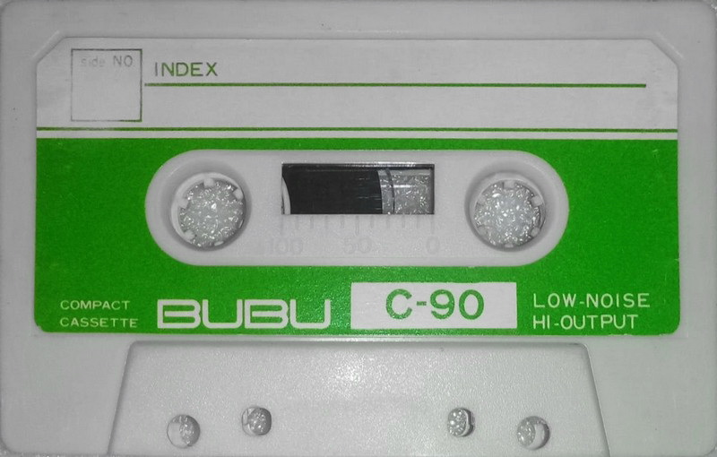 Compact Cassette Bubu 90 Type I Normal 1974 Japan