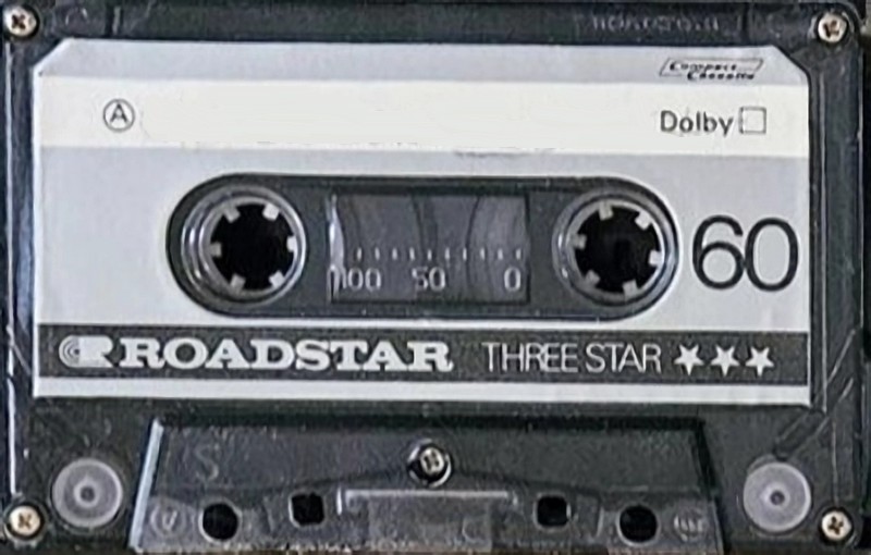 Compact Cassette Roadstar 60 "Three Star" Type I Normal