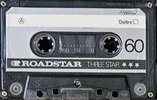 Compact Cassette Roadstar 60 "Three Star" Type I Normal