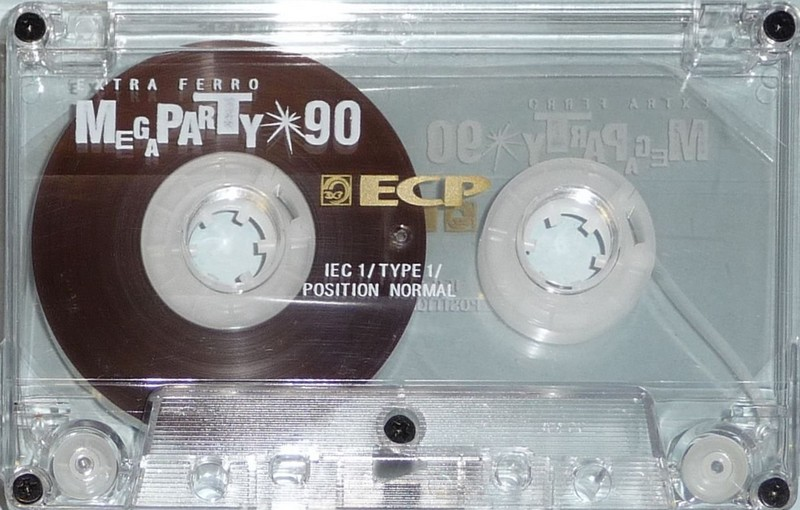 Compact Cassette:  ECP - Mega Party 90