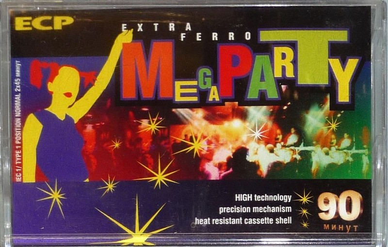 Compact Cassette:  ECP - Mega Party 90