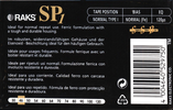 Compact Cassette RAKS SP 1 46 Type I Normal 1998 Europe