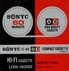Compact Cassette Sonyc 60 Type I Normal 1973 Europe