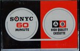 Compact Cassette Sonyc 60 Type I Normal 1973 Europe