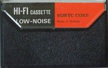 Compact Cassette Sonyc 60 Type I Normal 1973 Europe