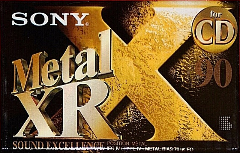 Compact Cassette: Sony  - Metal XR 90