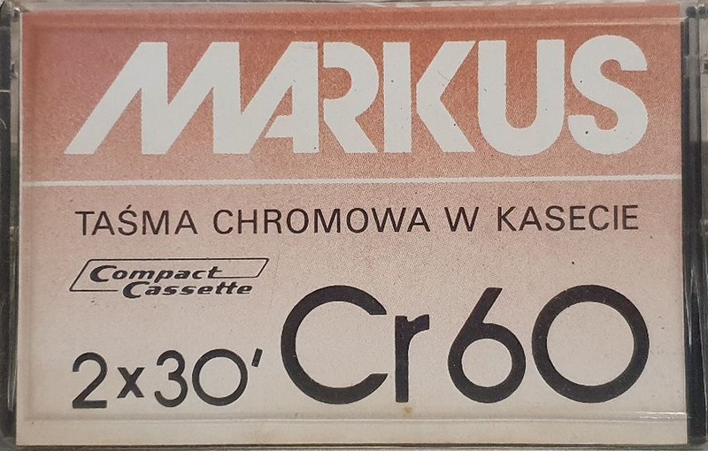 Compact Cassette Markus 60 Type II Chrome Poland