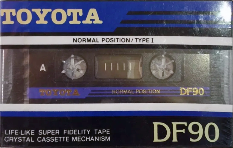 Compact Cassette Toyota 90 "DF" Type I Normal South Korea