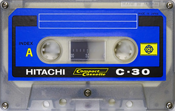 Compact Cassette Hitachi 30 "plastic box" Type I Normal 1967 Japan
