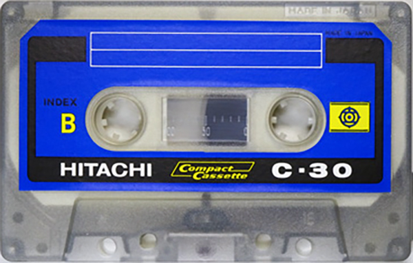 Compact Cassette Hitachi 30 "plastic box" Type I Normal 1967 Japan