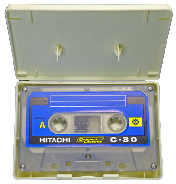 Compact Cassette Hitachi 30 "plastic box" Type I Normal 1967 Japan
