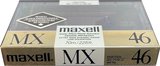 Compact Cassette Maxell MX 46 Type IV Metal 1988 North America