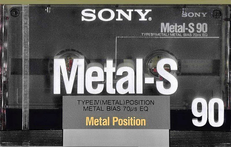 Compact Cassette: Sony  - Metal-S 90