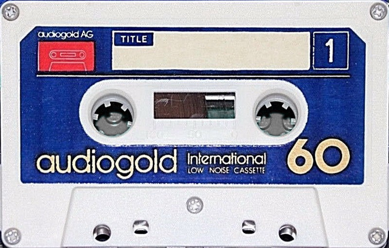 Compact Cassette Audiogold AG 60 Type I Normal Ireland