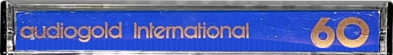 Compact Cassette Audiogold AG 60 Type I Normal Ireland