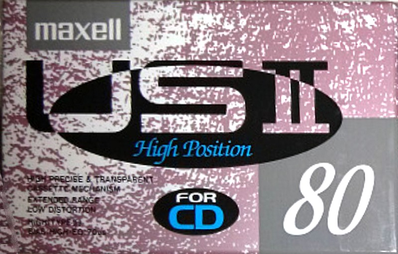 Compact Cassette: Maxell / Hitachi Maxell - US II 80