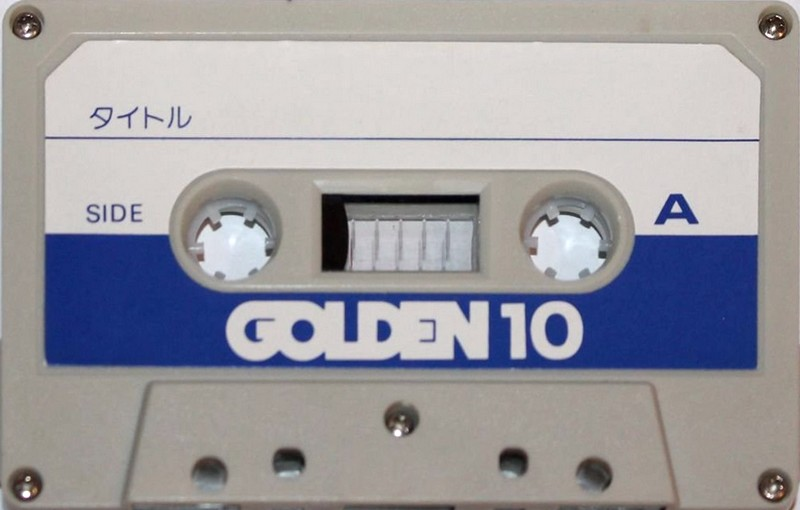 Compact Cassette Golden 10 Type I Normal Hong Kong