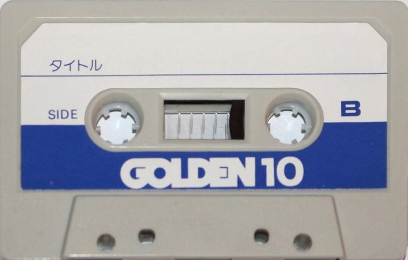 Compact Cassette Golden 10 Type I Normal Hong Kong