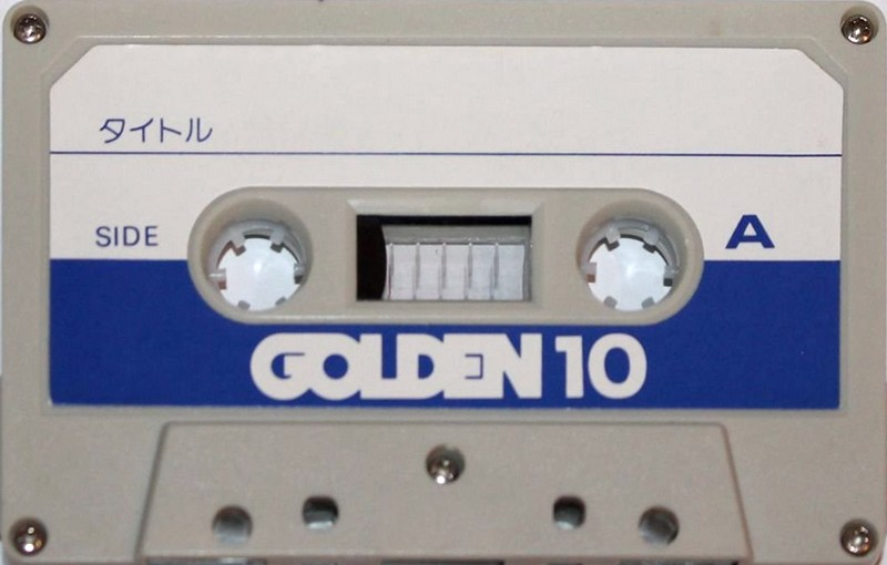 Compact Cassette:  Golden -  10