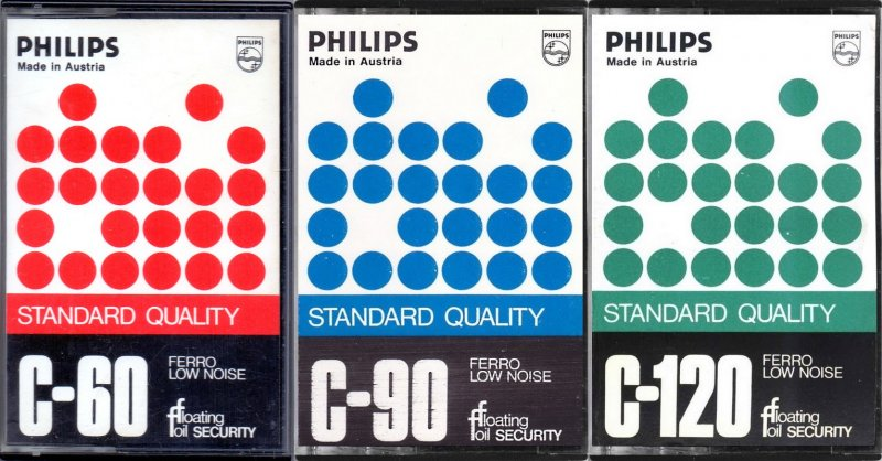 Compact Cassette: Philips  - Standard Quality 90