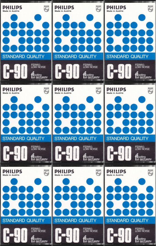 Compact Cassette: Philips  - Standard Quality 90