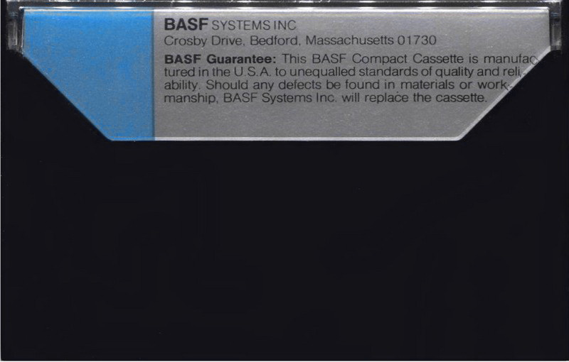 Compact Cassette BASF SK 120 Type I Normal 1971 USA