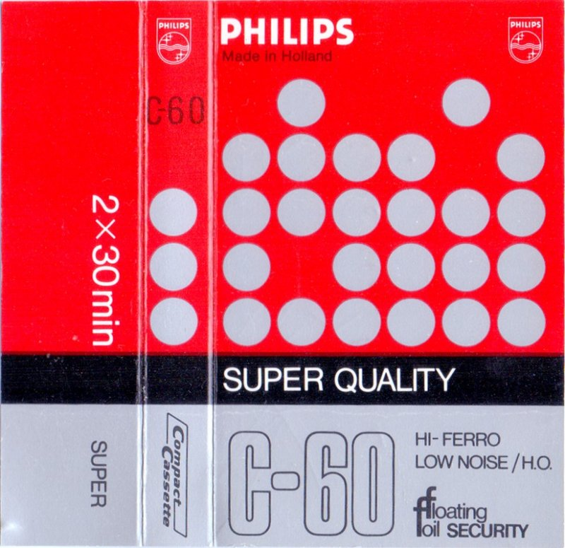 Compact Cassette: Philips  - Super Quality 60