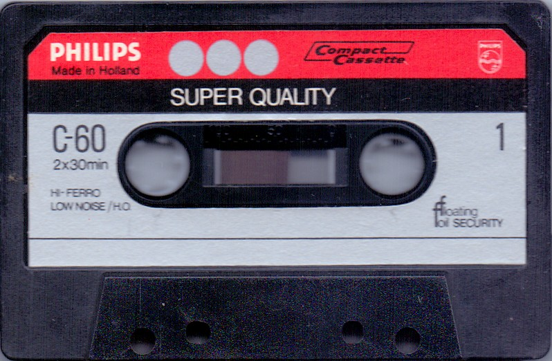 Compact Cassette: Philips  - Super Quality 60