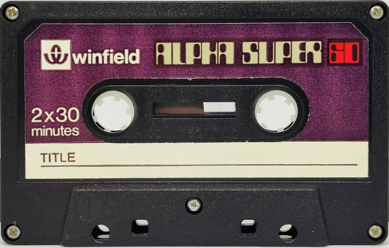 Compact Cassette Winfield Alpha Super 60 Type I Normal 1978 UK
