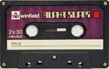 Compact Cassette Winfield Alpha Super 60 Type I Normal 1978 UK