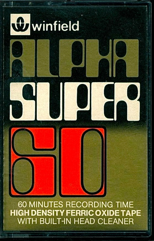 Compact Cassette: Unknown Winfield - Alpha Super 60