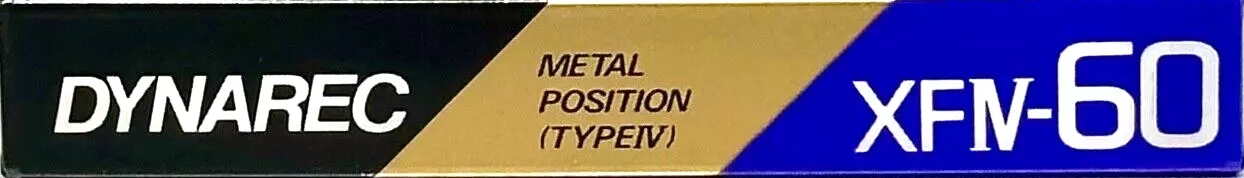 Compact Cassette Victor XFIV 60 Type IV Metal 1987 Japan