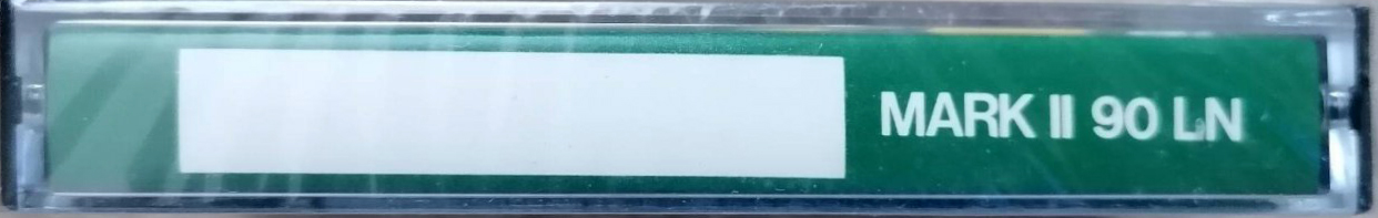 Compact Cassette Mark II Low Noise 90 Type I Normal 1982 Europe