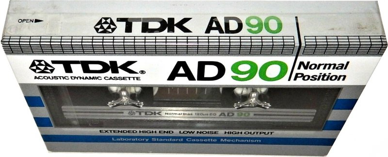 Compact Cassette: TDK  - AD 90